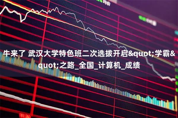 牛来了 武汉大学特色班二次选拔开启"学霸"之路_全国_计算机_成绩